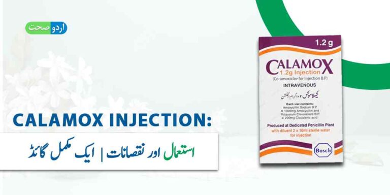 Calamox Injection Uses in Urdu